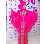 Premium Getzner magnum gold African dress/African clothing/African fashion/ African dress/Bazin boubou, Plus size dress/Plus size clothing