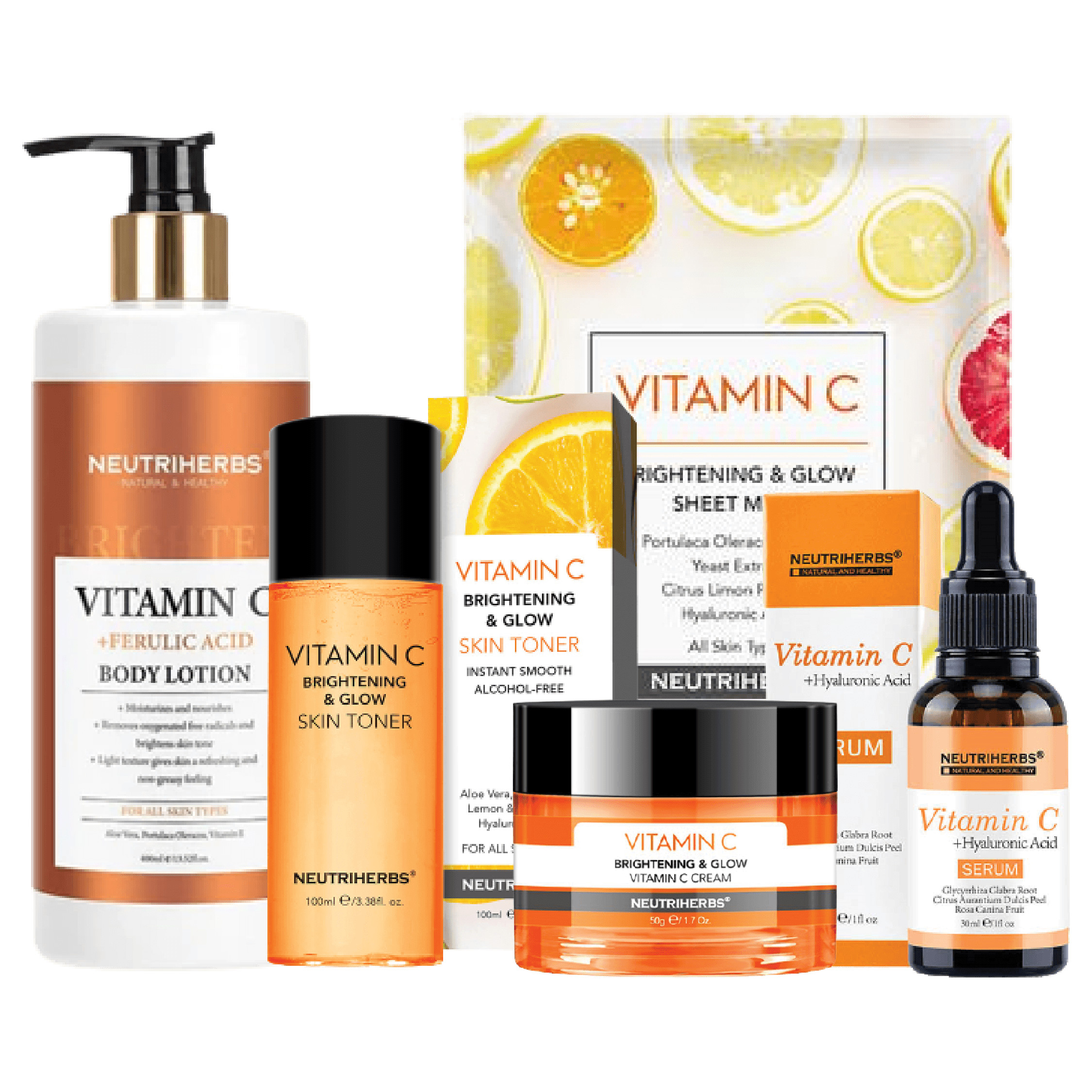 Neutriherbs Coffret Éclat du Teint Anti-tache (Point Noirs, Melasma, Tâches Brunes)