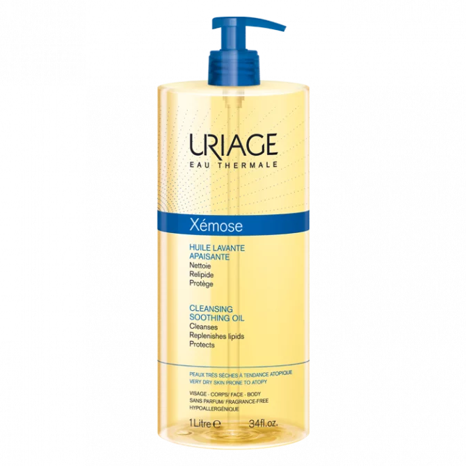 Uriage Xemose Huile Lavante Apaisante Peaux Tres Seches A Tendance Atopique 1L
