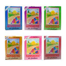 Sunshine Air Freshener Assorted 60 g x6