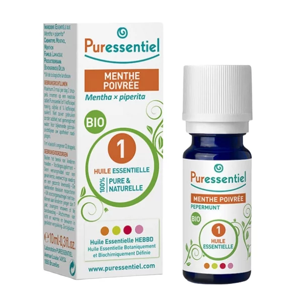 Puressentiel Huile Essentielle Menthe Poivrée Bio 10 ml