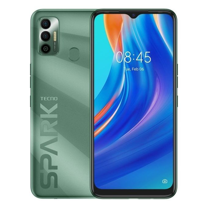 Tecno Spark 7 (3GB RAM, 64 GB Storage) - 6000mAh Battery|16 MP Dual Camera| 6.52” Dot Notch Display