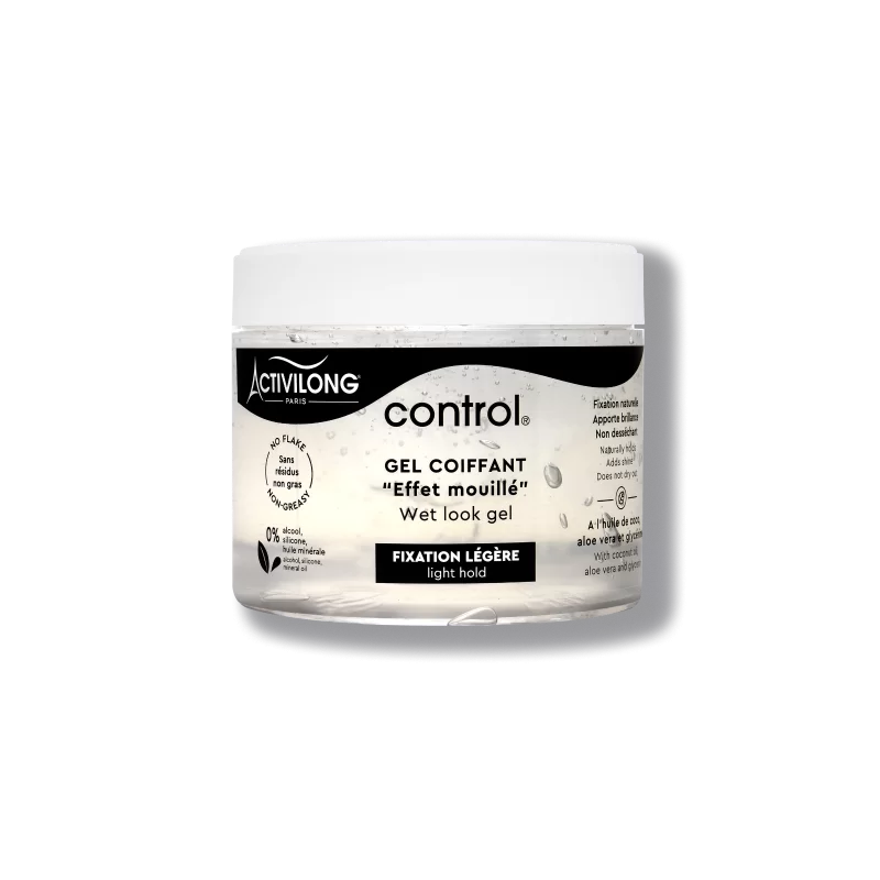 Activilong paris Gel Coiffant Fixation Légère Effet Mouillé Control 300 ml