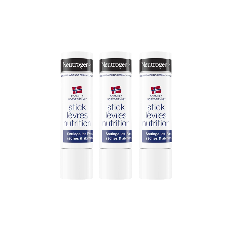 Neutrogena Soin Des Lèvres Formule Norvégienne 4,8 g X3