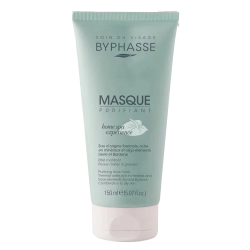 BYPHASSE Masque Purifiant Visage Peaux mixtes à grasses 150ml