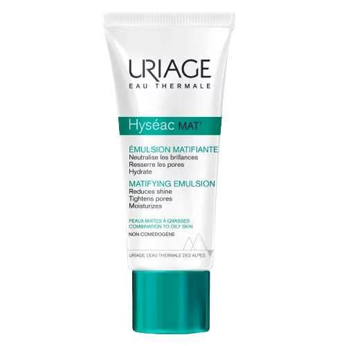 Uriage HYSEAC Mat Émulsion Matifiante Pores Dilatés, Excès de Sébum 40 ml