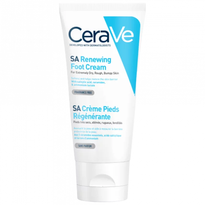 CeraVe – Crème Pieds Régénérante SA, 88ml
