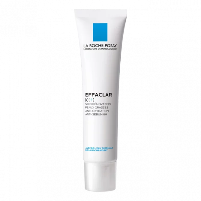 LA ROCHE-POSAY EFFACLAR K (+) Soin Rénovation Peaux Grasses, 40ml