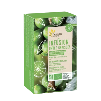 Fleurance Nature Infusion brûle Graisses Bio 20 Infusettes