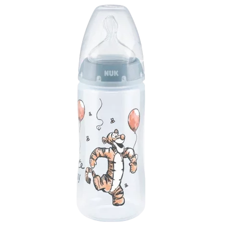 NUK Biberon Bleu Disney Winnie l’Ourson First Choice Avec Contrôle Température 1 pièce 0- 6 mois