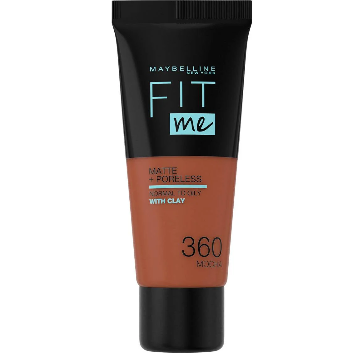 Maybelline New York FIT ME Fond De Teint Matte & Poreless 360 Mocha
