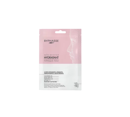 Byphasse Masque Tissu Skin Booster Hydratant 1 Pièce