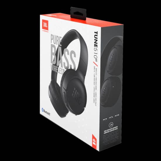 JBL Tune 510BT Headphones wirelessly stream