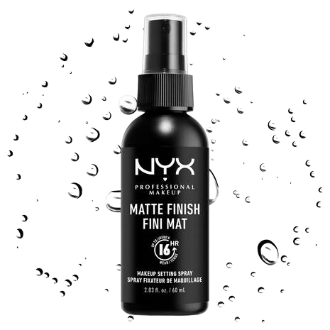 NYX Professional Makeup Spray Fixateur de Maquillage – Matifiant – Anti-Brillance 60 ml