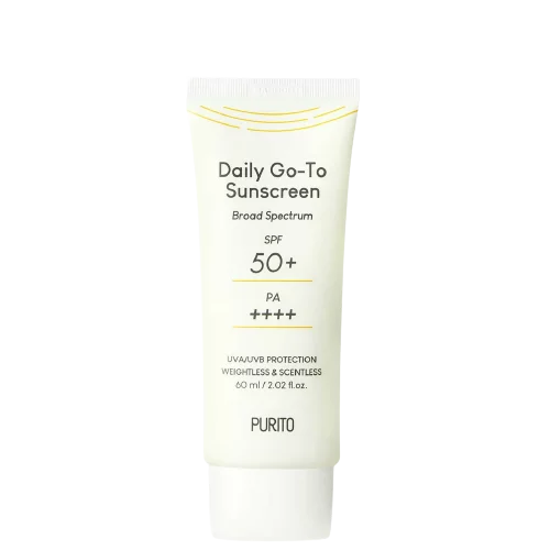 Purito Daily Go To Sunscreen Crème Solaire SPF 50+ PA++++ 60 ml