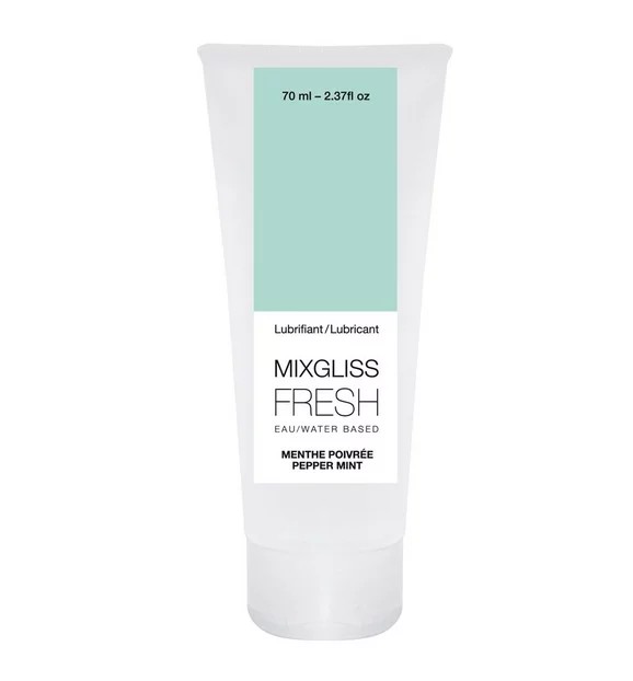 Mixgliss Lubrifiant Rafraîchissant Menthe Poivrée Eau Fresh 70 ml