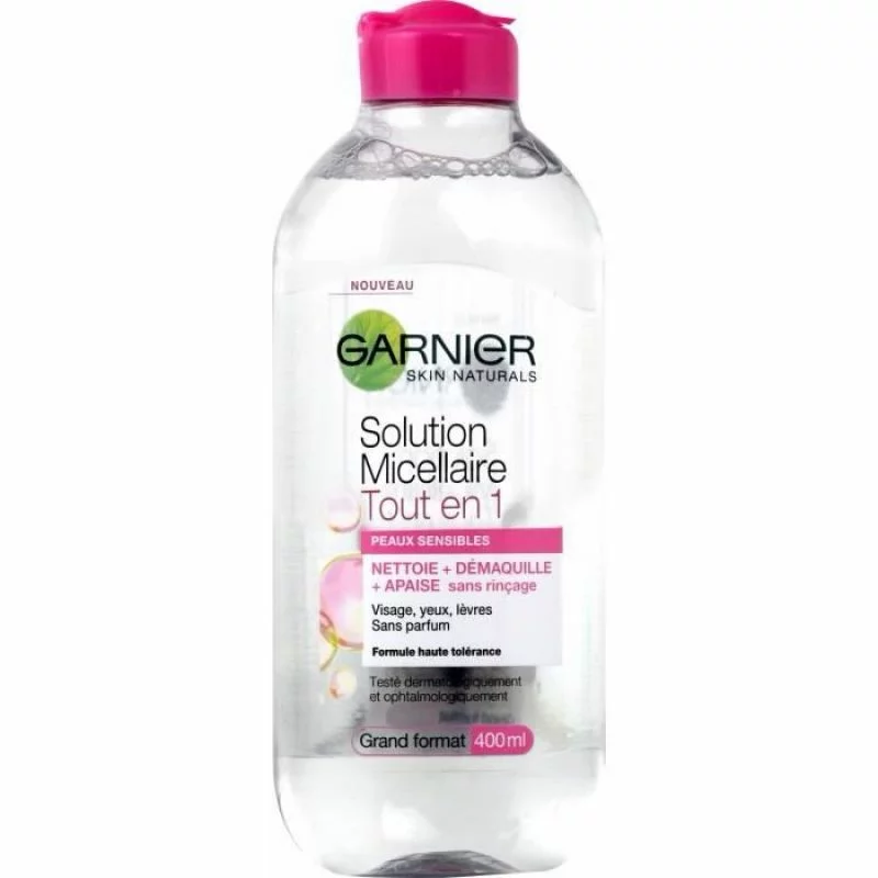 Garnier SkinActive Solution Micellaire Tout En Un Tous Types de Peaux 400 ml