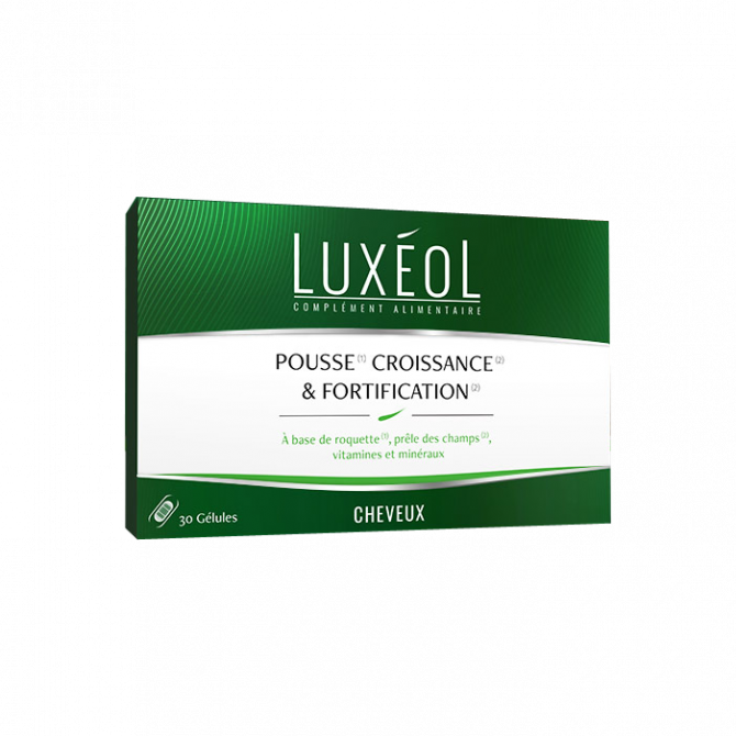 Search result for "Luxéol – Luxéol Pousse Croissance & Fortification, 30 gélules"