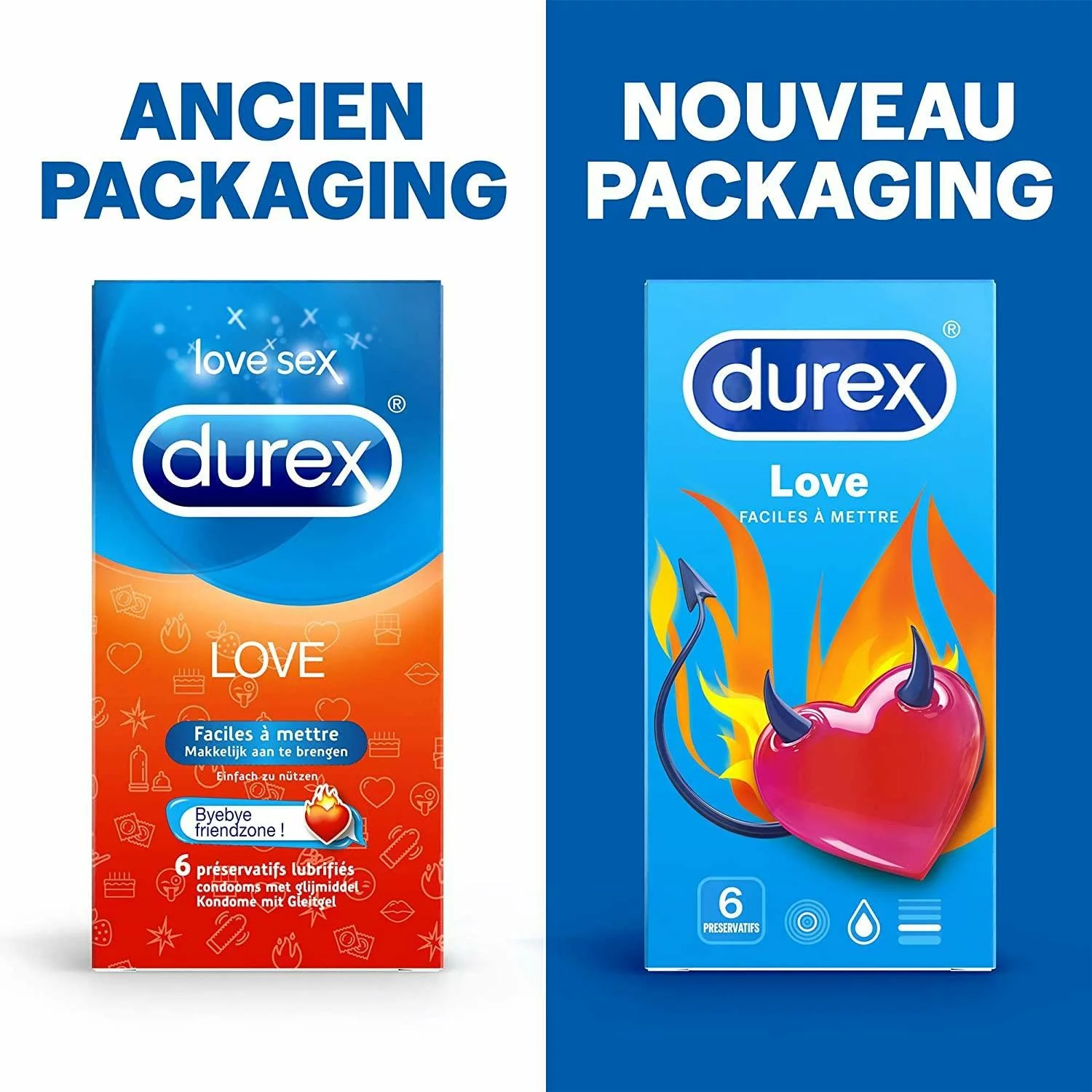 Durex Préservatifs Lubrifies Love Sex 6