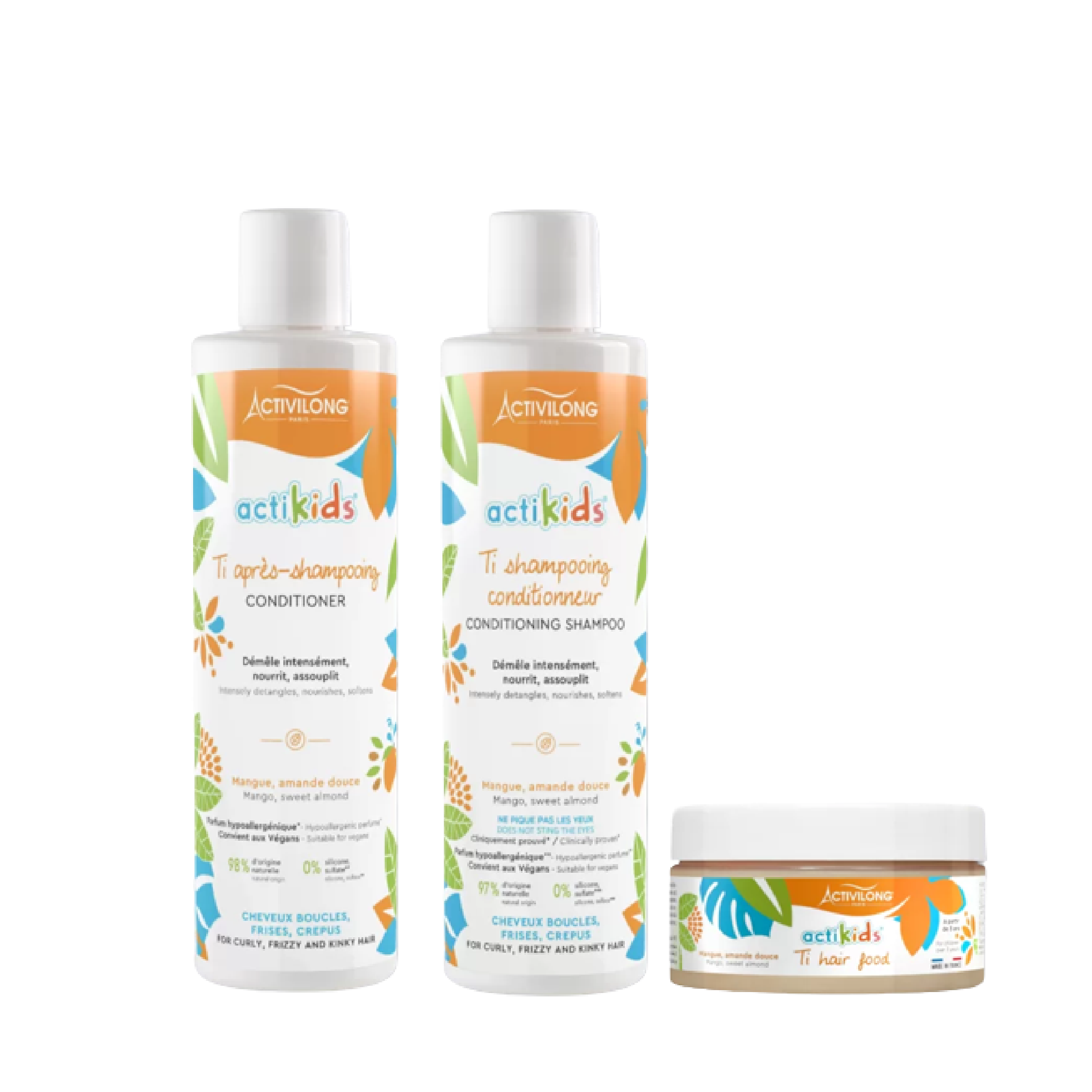 Activilong Actikids Routine Soins Cheveux Nourrissante – Protecteur et Assouplissante pour Enfants