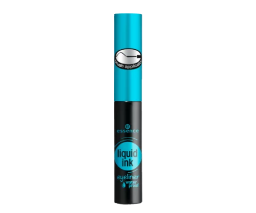 Essence Cosmetics Encre Liquide Eyeliner Waterproof 01, 3 ml
