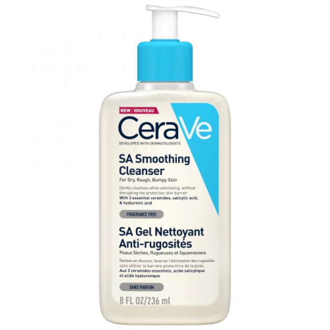 CeraVe SA Gel Nettoyant Anti-Rugosités 236ml