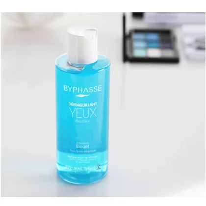 BYPHASSE Démaquillant yeux douceur à l´extrait de Bleuet, tous types de peaux 200ml